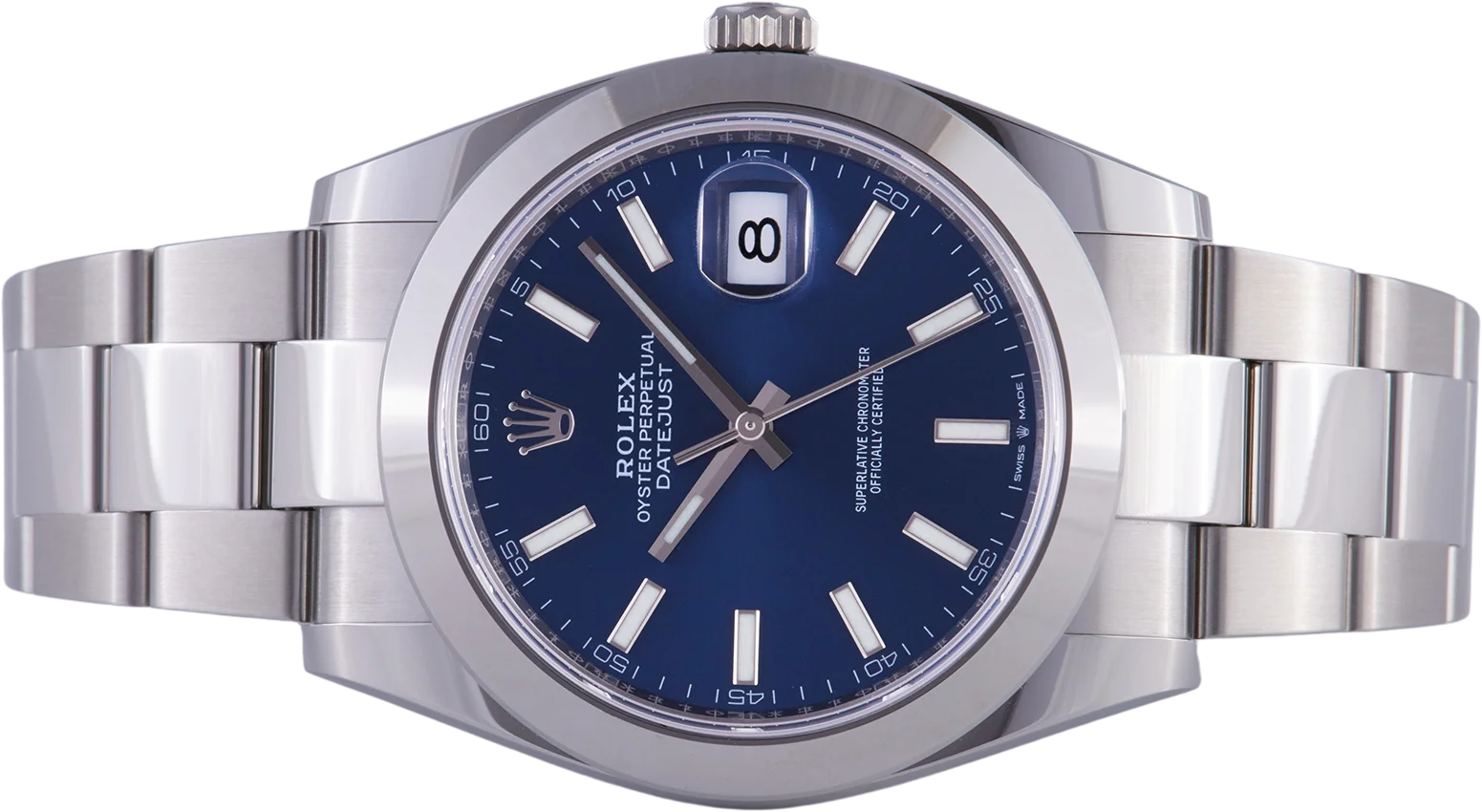 Rolex Datejust 41 Blue Oyster 126300-0001